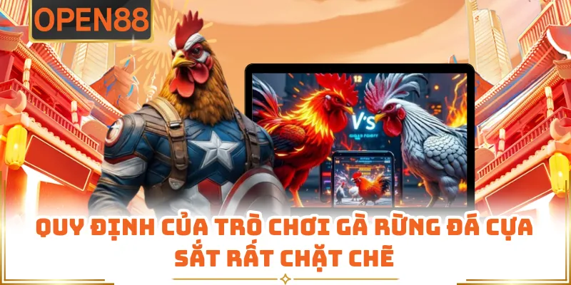 Quy Định Của Trò Chơi Gà Rừng Đá Cựa Sắt Rất Chặt Chẽ